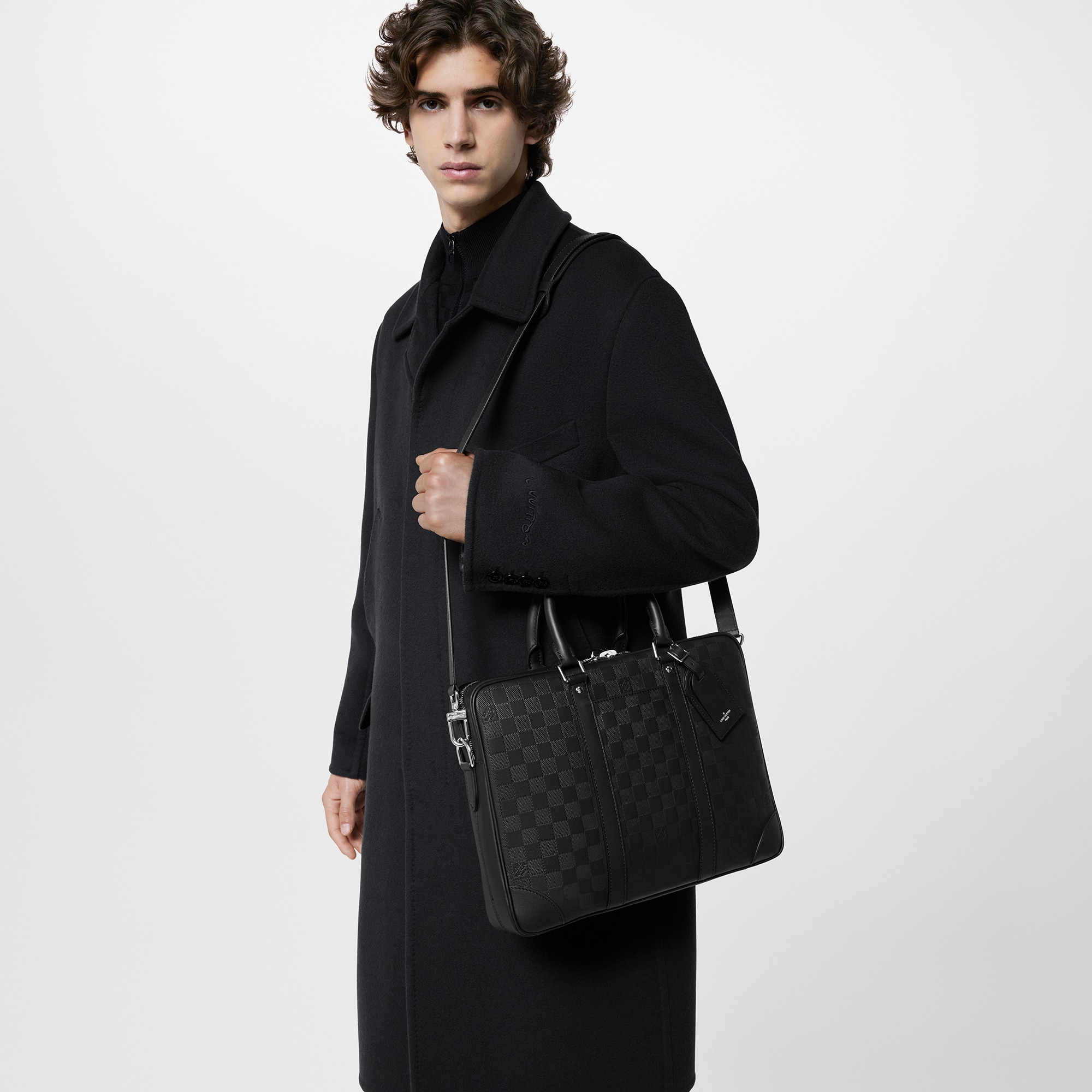 Porte-Documents Voyage PM Damier Infini Leather in Men