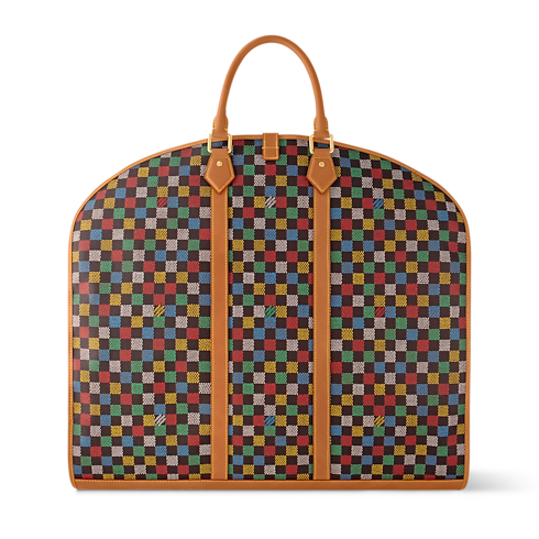 Porte Habits Damier Ebene Canvas in Men's Travel Travel Bags collections by Louis Vuitton (Product zoom)