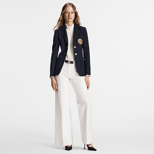 Preppy Wool Blazer in Women's Ready to Wear Coats and Jackets collections by Louis Vuitton (Product zoom)