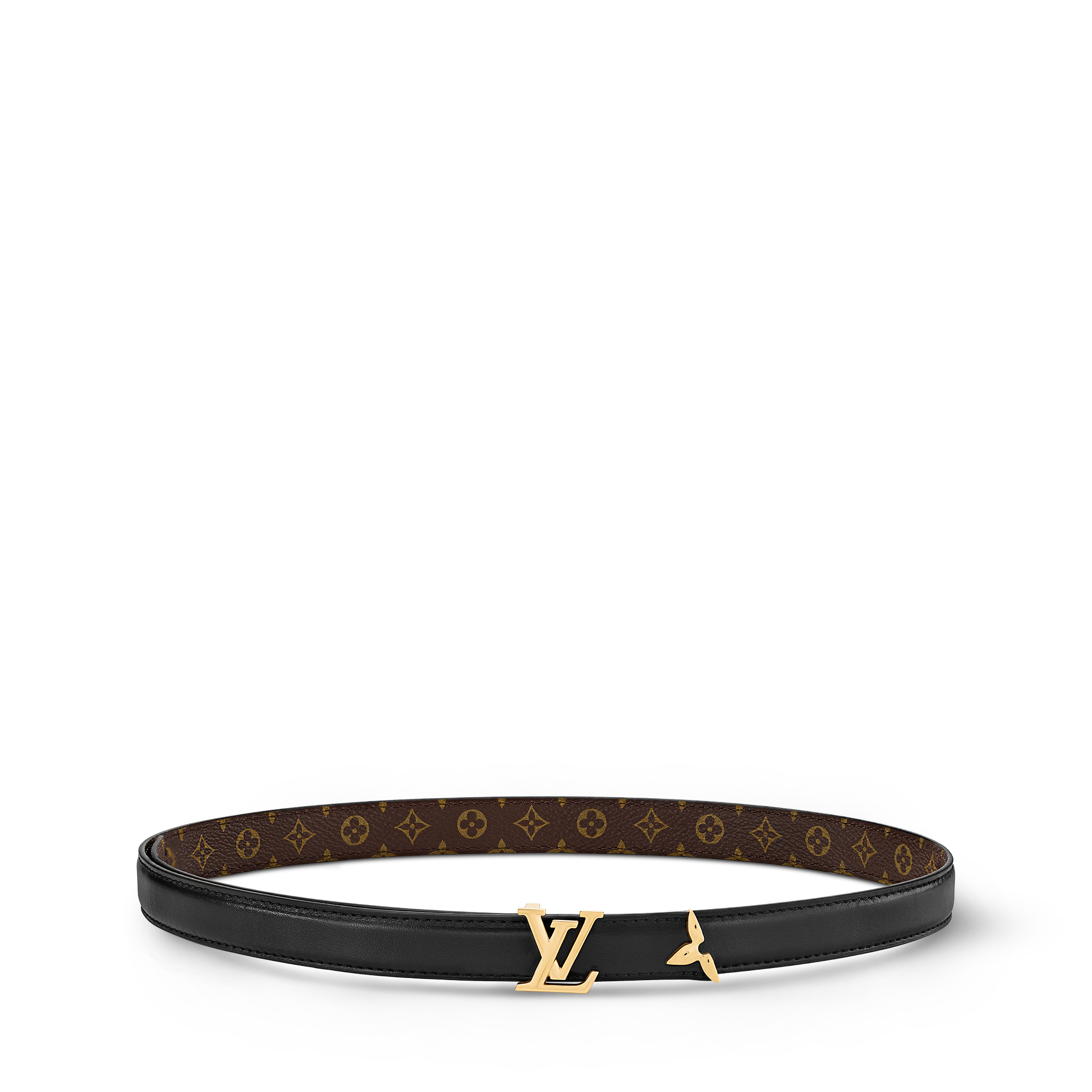 Pretty LV 20mm Reversible Belt Monogram Canvas in Women