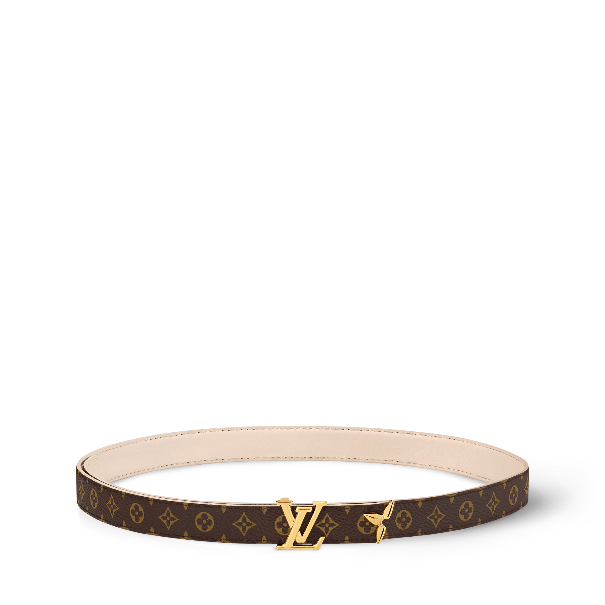 Pretty LV 20mm Reversible Belt Monogram Canvas in Women