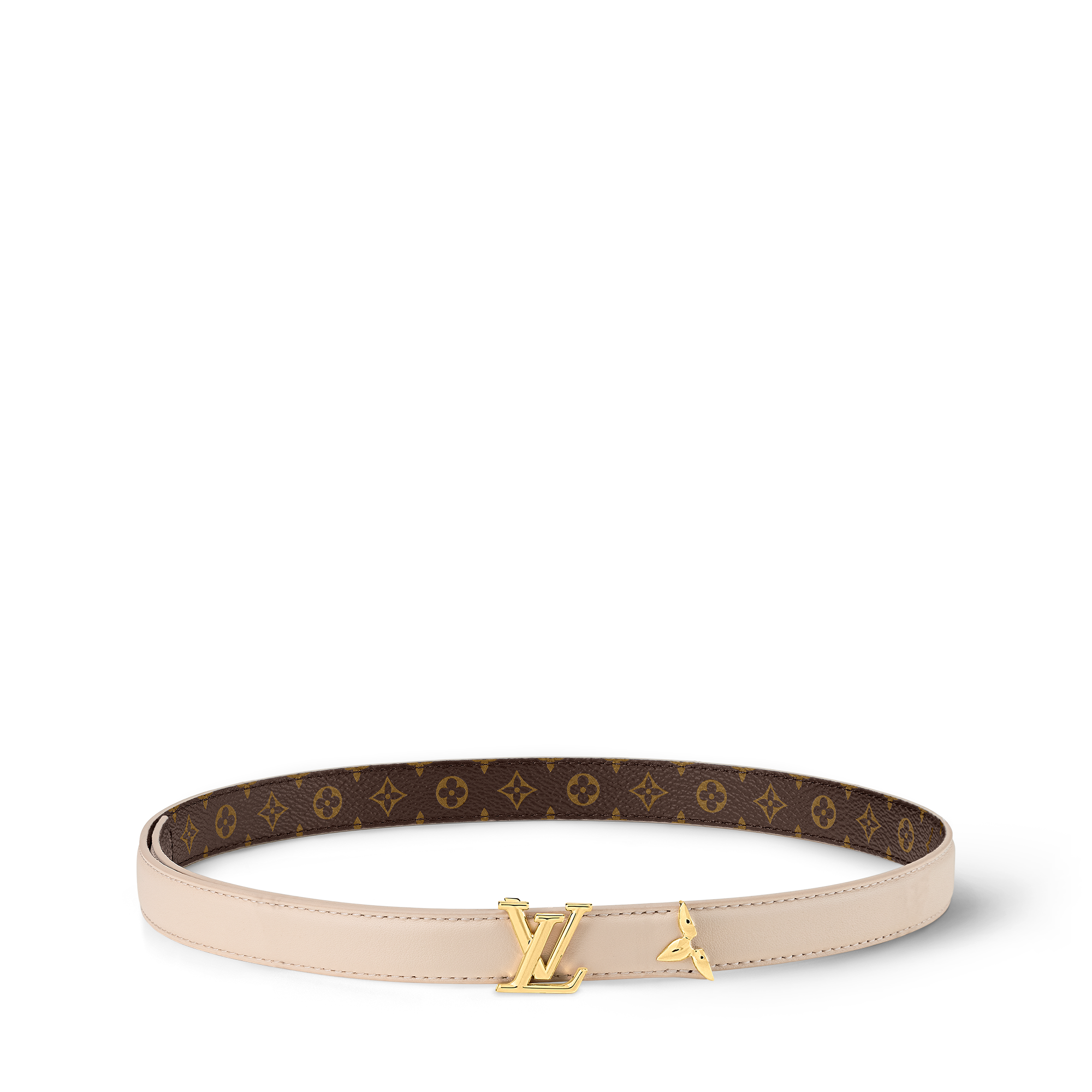 Pretty LV 20mm Reversible Belt Monogram Canvas in Women