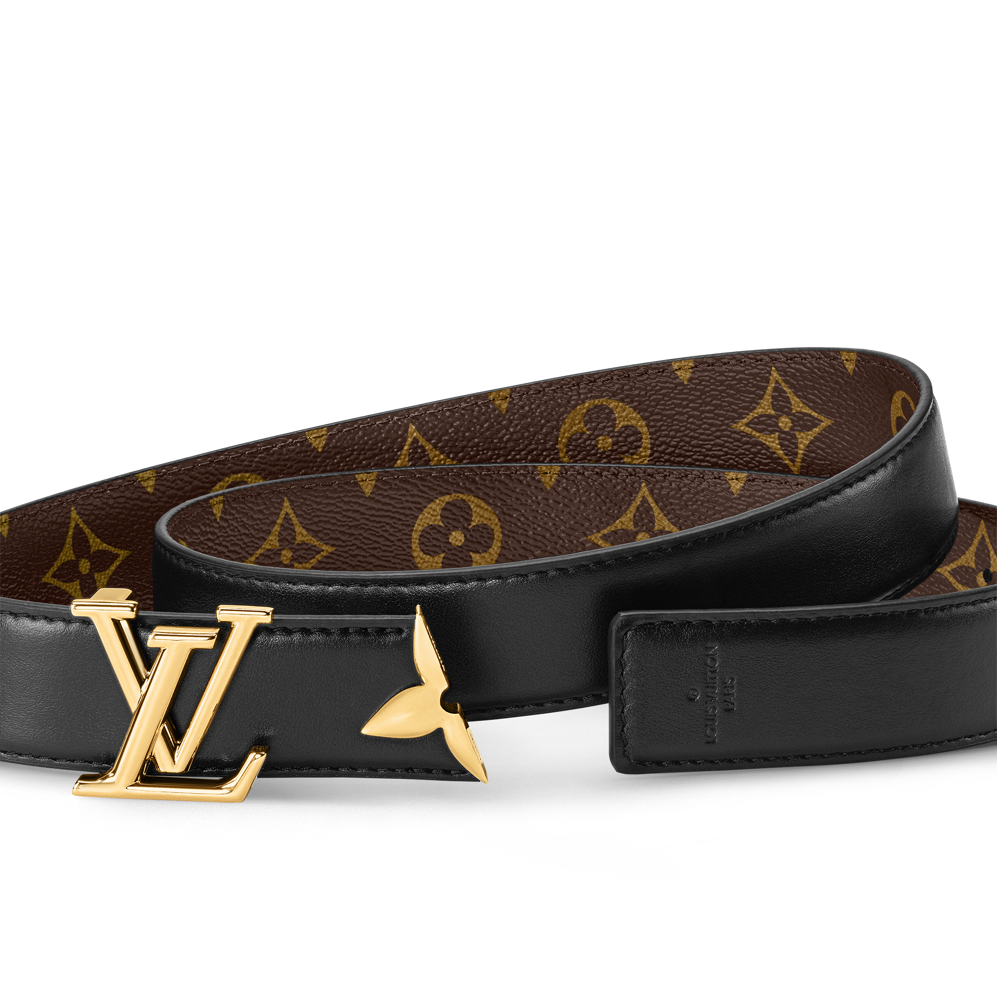 Pretty LV 30mm Reversible Belt Monogram Canvas in Women