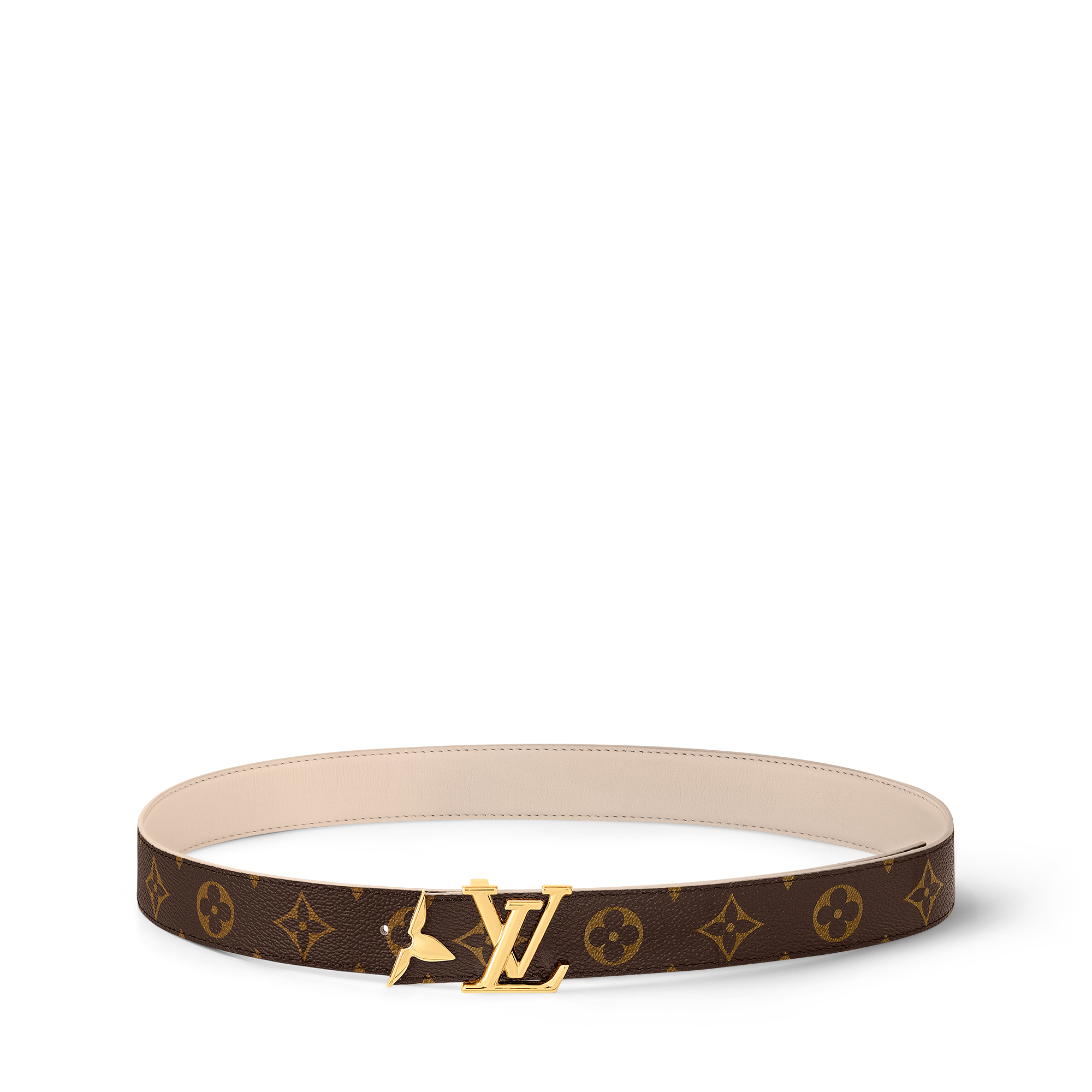 Pretty LV 30mm Reversible Belt Monogram Canvas in Women
