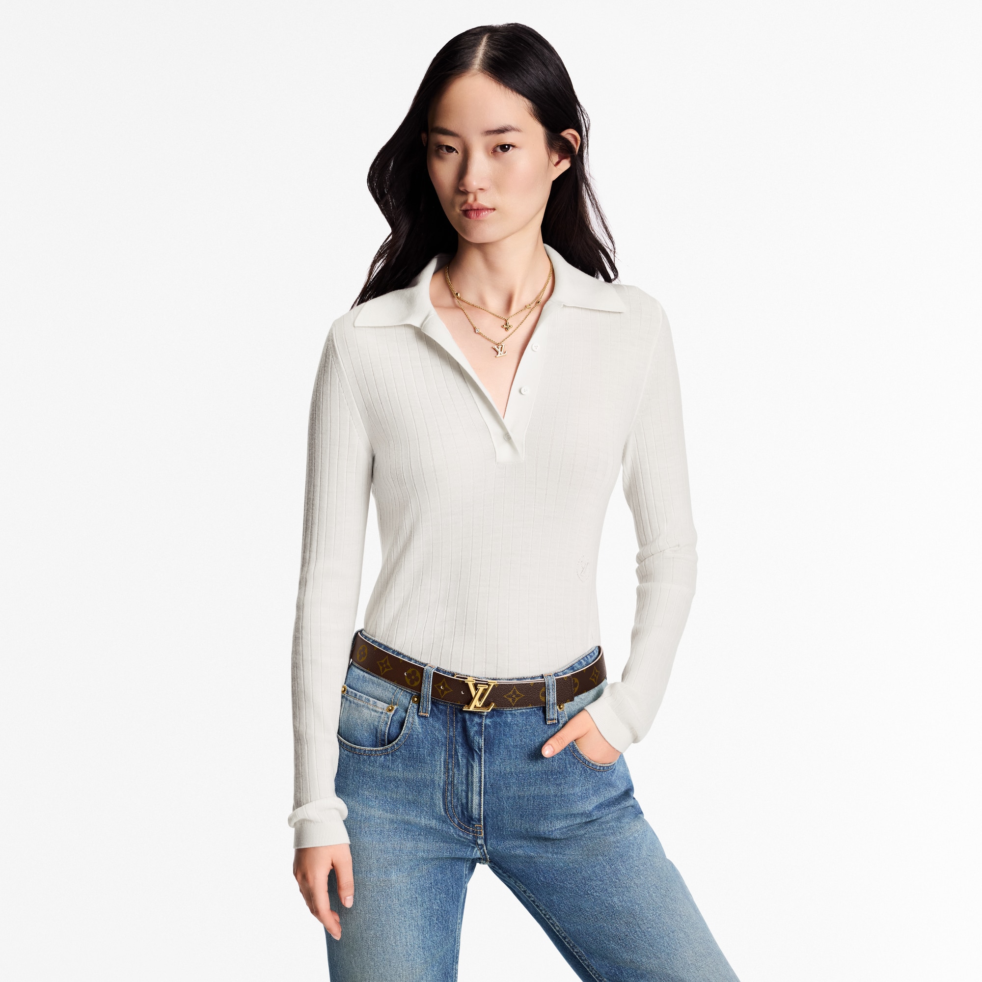 Pretty LV 30mm Reversible Belt Monogram Canvas in Women