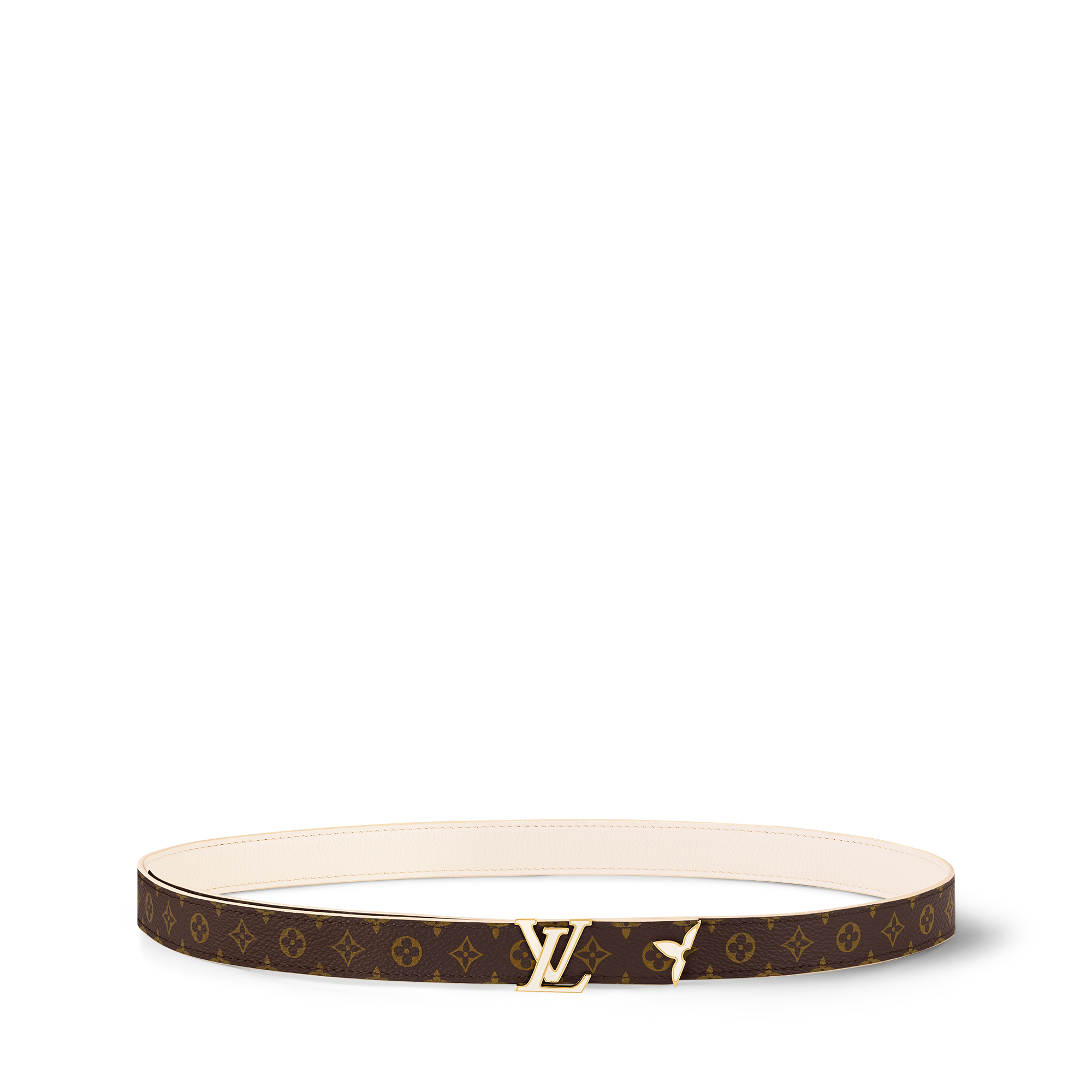 Pretty LV Enamel 20mm Reversible Belt Monogram Canvas in Women