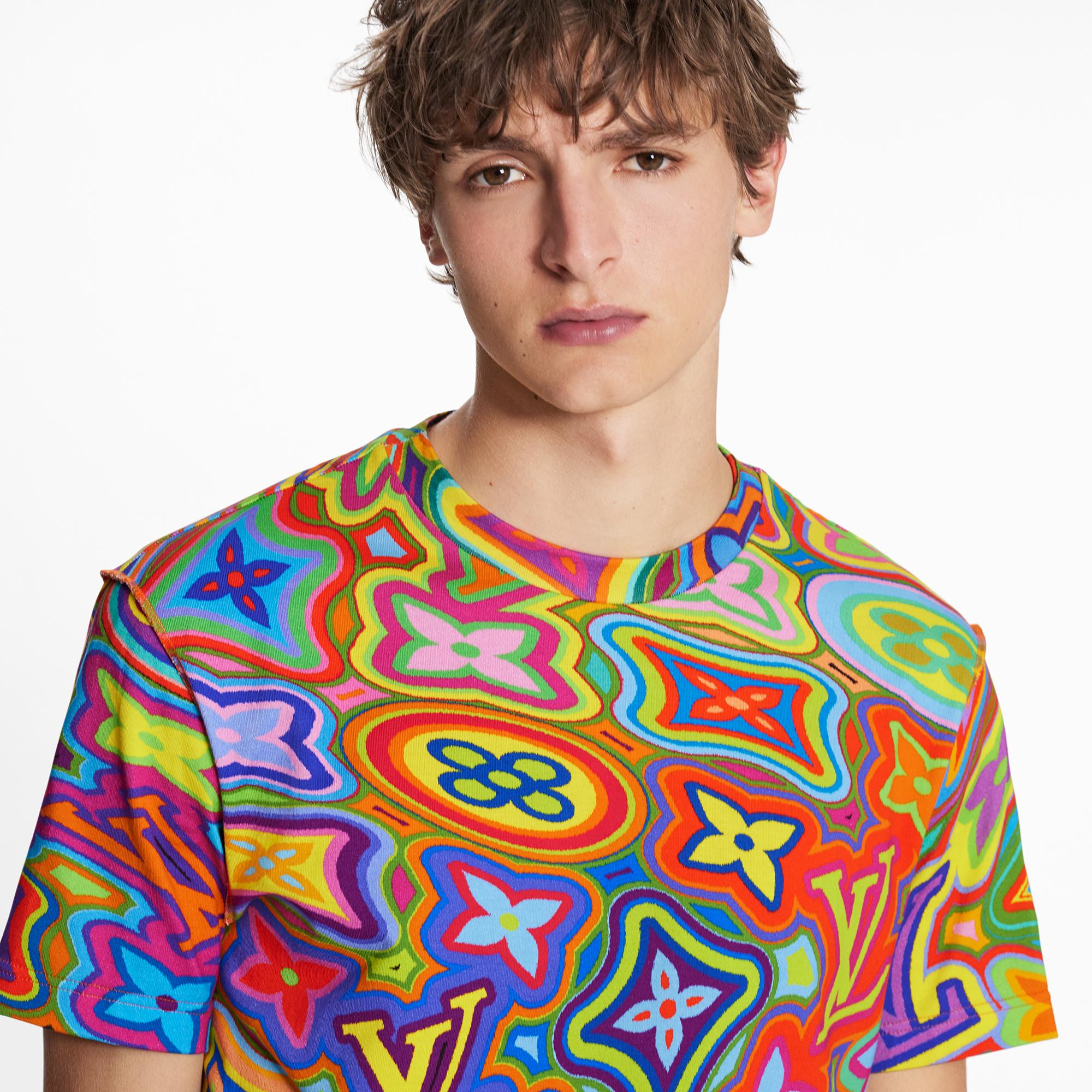 louis vuitton multicolor shirt