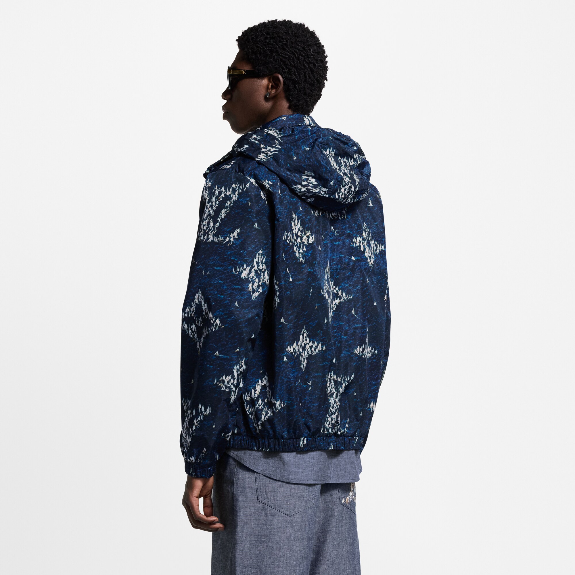 Printed Monogram Windbreaker  in Men
