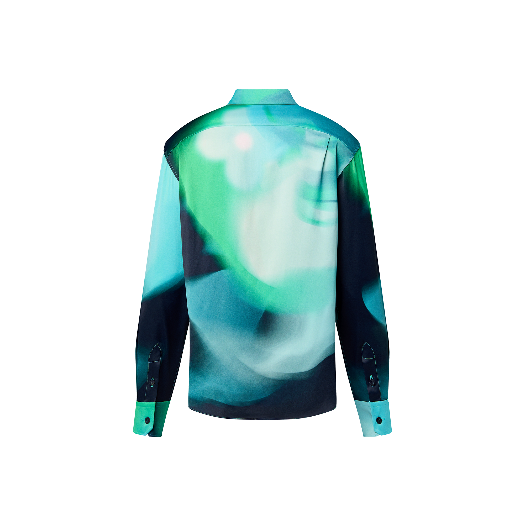 Printed Silk Blend Shirt  in 