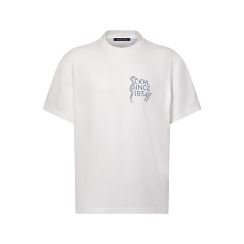 Printed T-Shirt in Men's Ready to Wear T-shirts and Polos collections by Louis Vuitton (Product zoom)