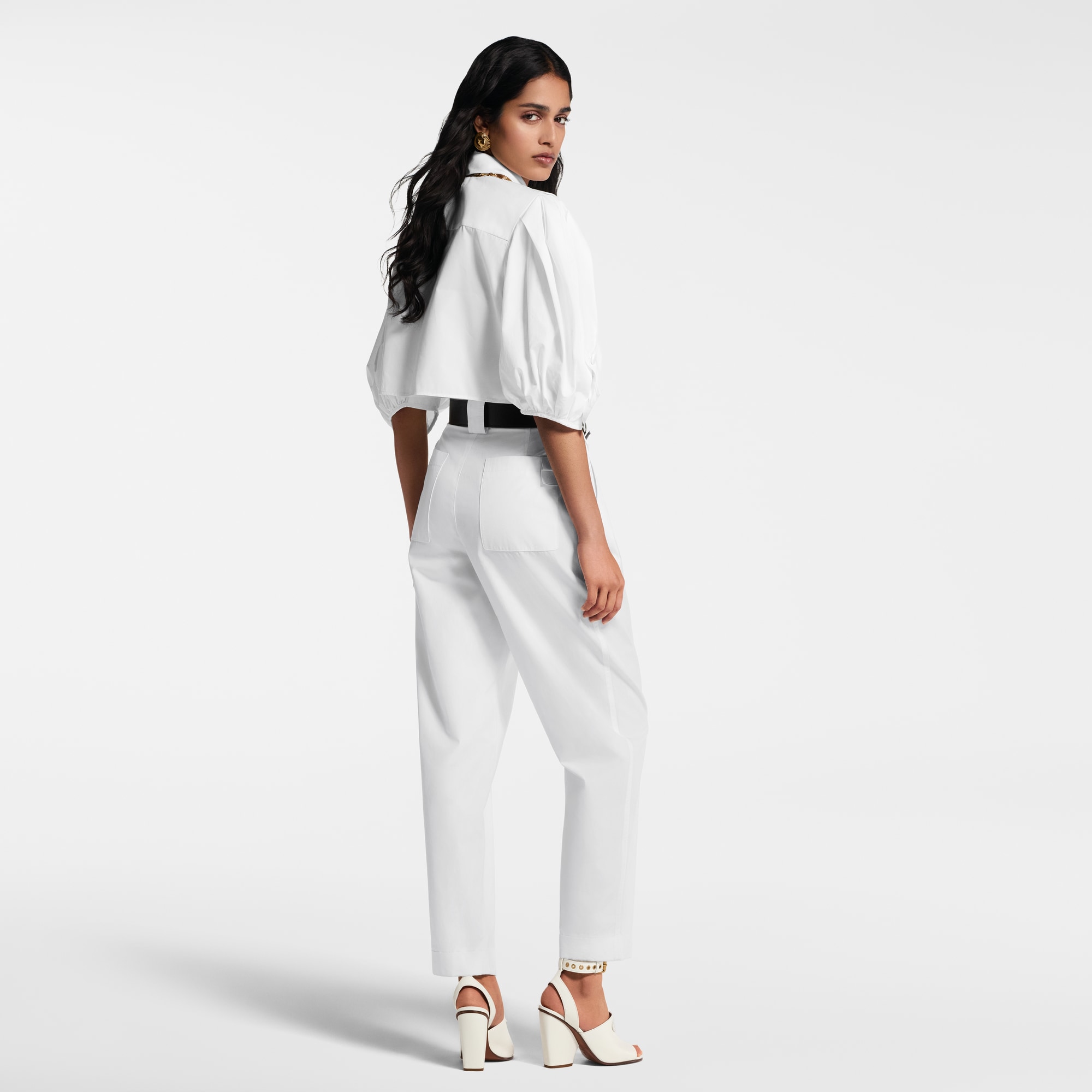 Puff-Sleeve Blouse  in Women