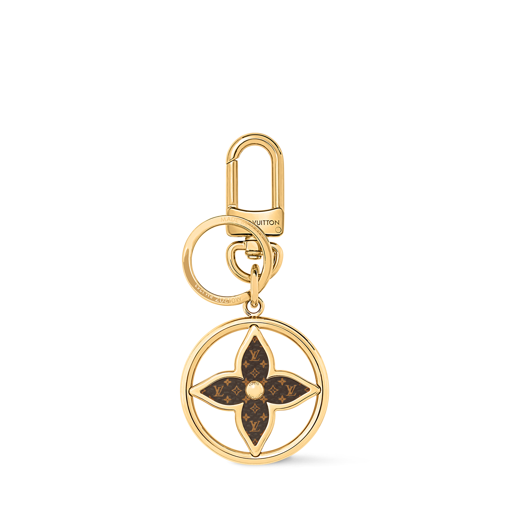 Puzzle Flower Monogram Keyring S00 in Women