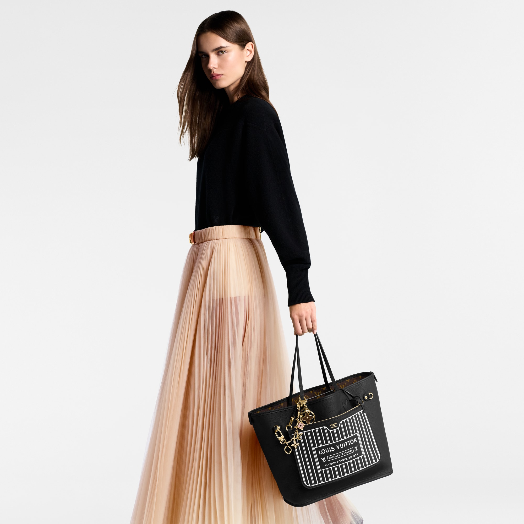 Puzzle Flower Monogram Keyring S00 in Women