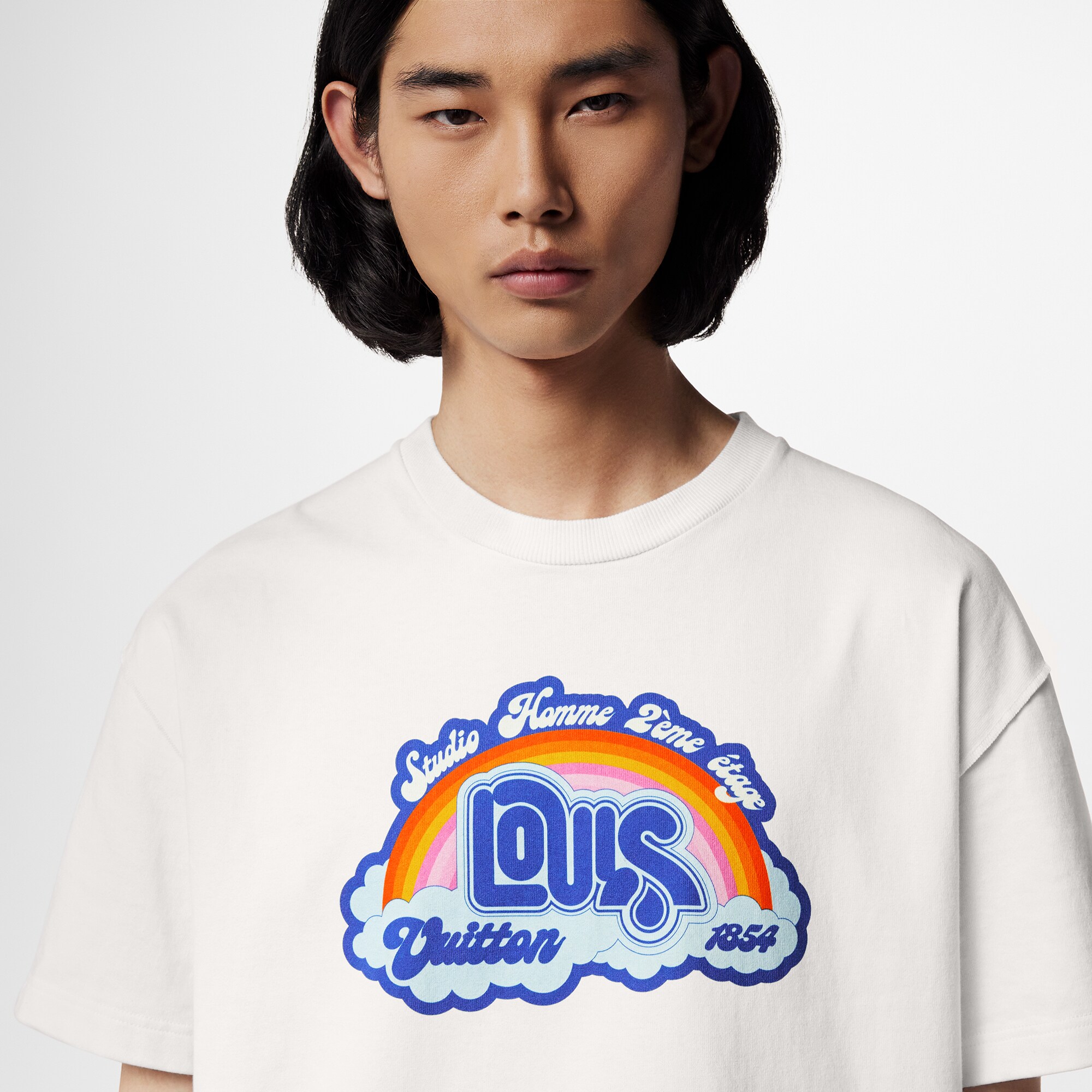 Rainbow Printed T-Shirt - Ready to Wear | LOUIS VUITTON
