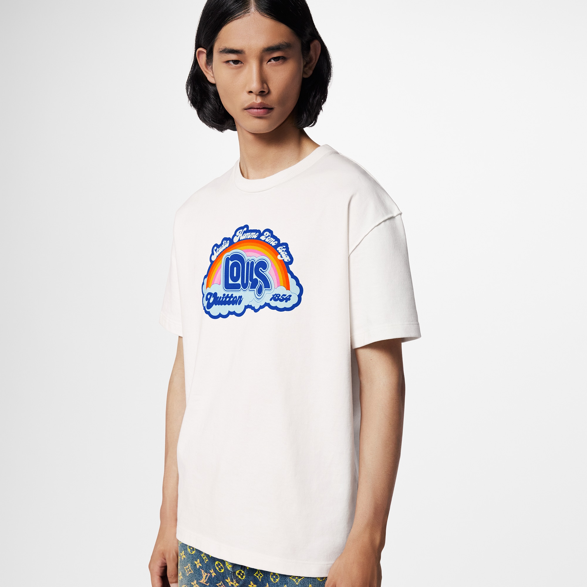 Rainbow Printed T-Shirt - Ready to Wear | LOUIS VUITTON