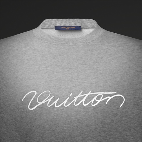 Reflective Signature Sweatshirt in Men's Ready-to-Wear Knitwear and Sweatshirts collections by Louis Vuitton