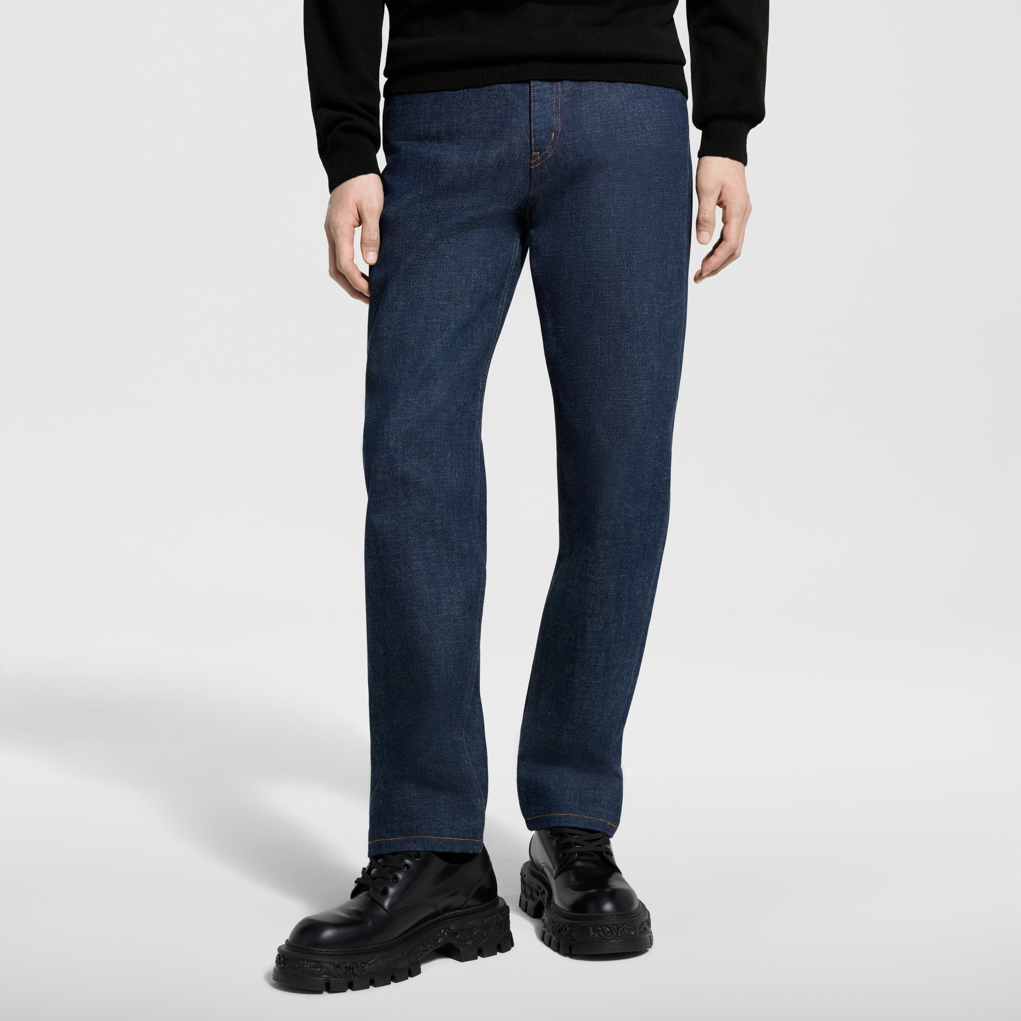 Regular Denim Pants  in Men