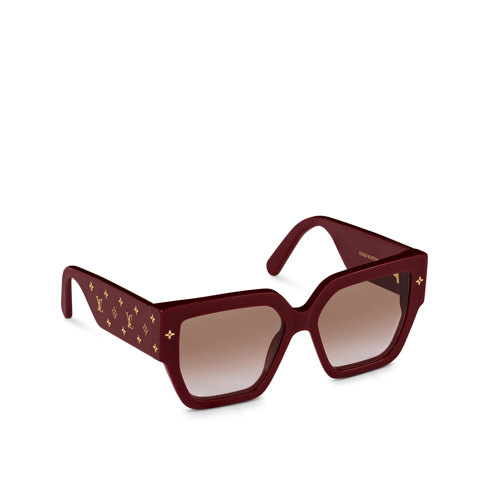 lv pink square sunglasses