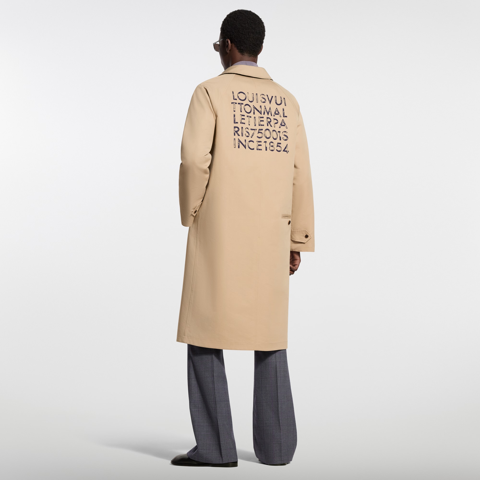 みえこ Louis Vuitton コート Reversible Cotton Silk Trench Coat 