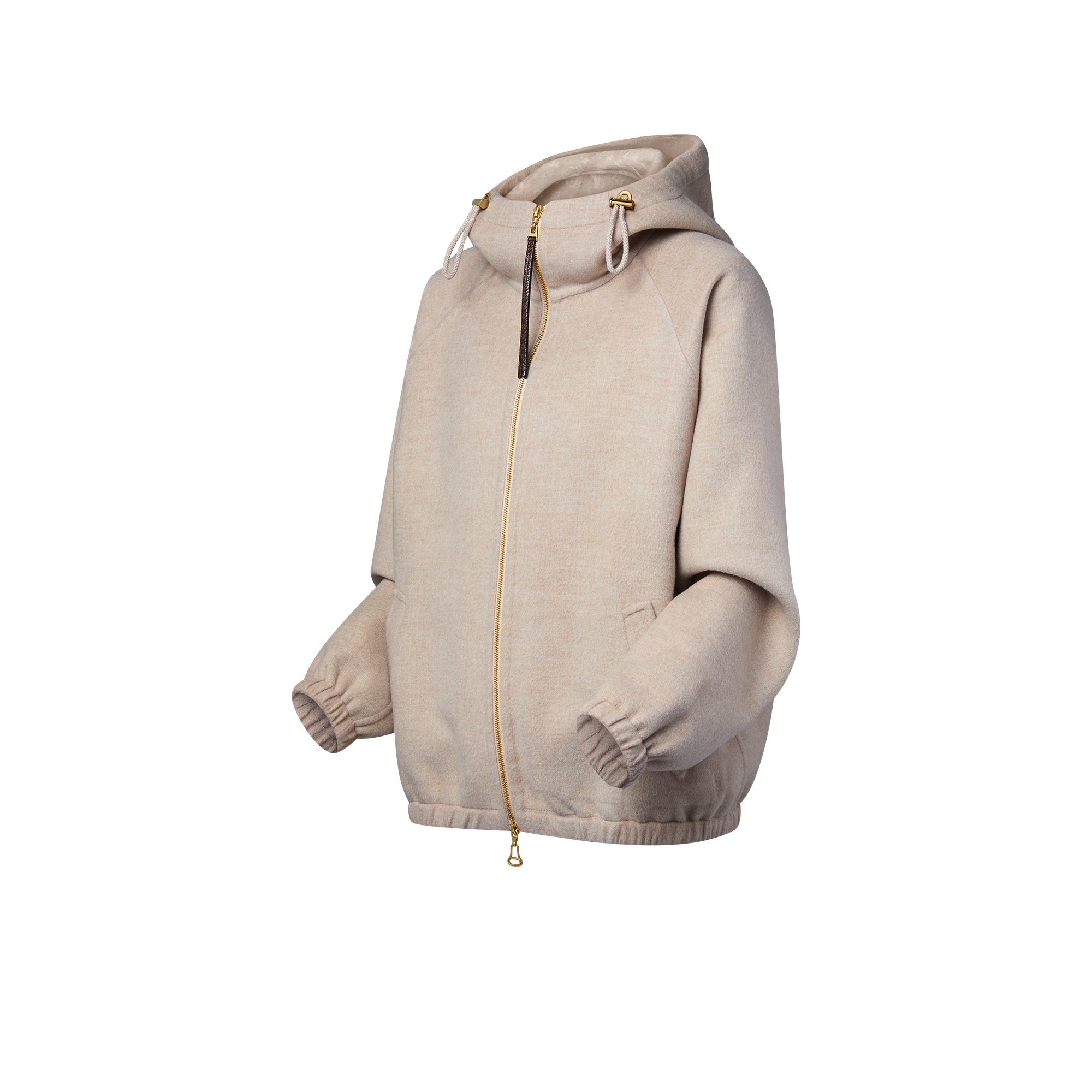 Reversible Double Face Zip-Up Jacket  in Women