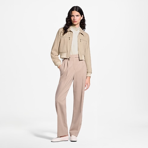 Reversible Flannel Bomber Jacket in Women's Ready-to-Wear Coats and Jackets collections by Louis Vuitton (Product zoom)