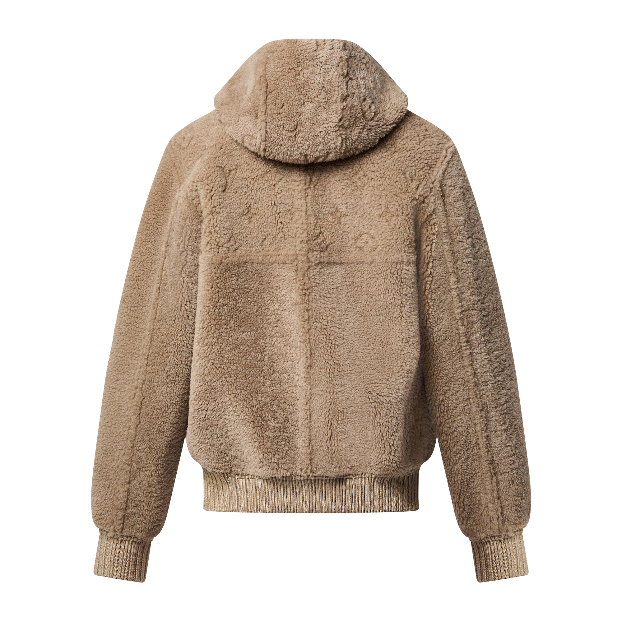 Reversible Hooded Shearling Blouson  in Men