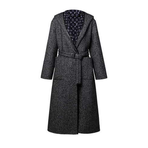 Reversible Hooded Wrap Coat in Women's Ready-to-Wear Coats and Jackets collections by Louis Vuitton (Product zoom)