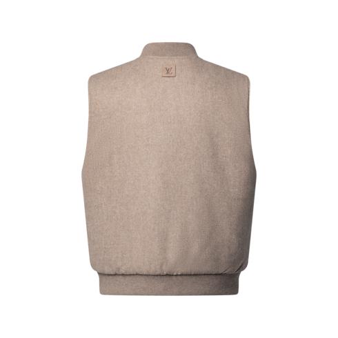 Reversible Padded Wool Vest in Men's Ready-to-Wear All Ready-to-Wear collections by Louis Vuitton (Product zoom)