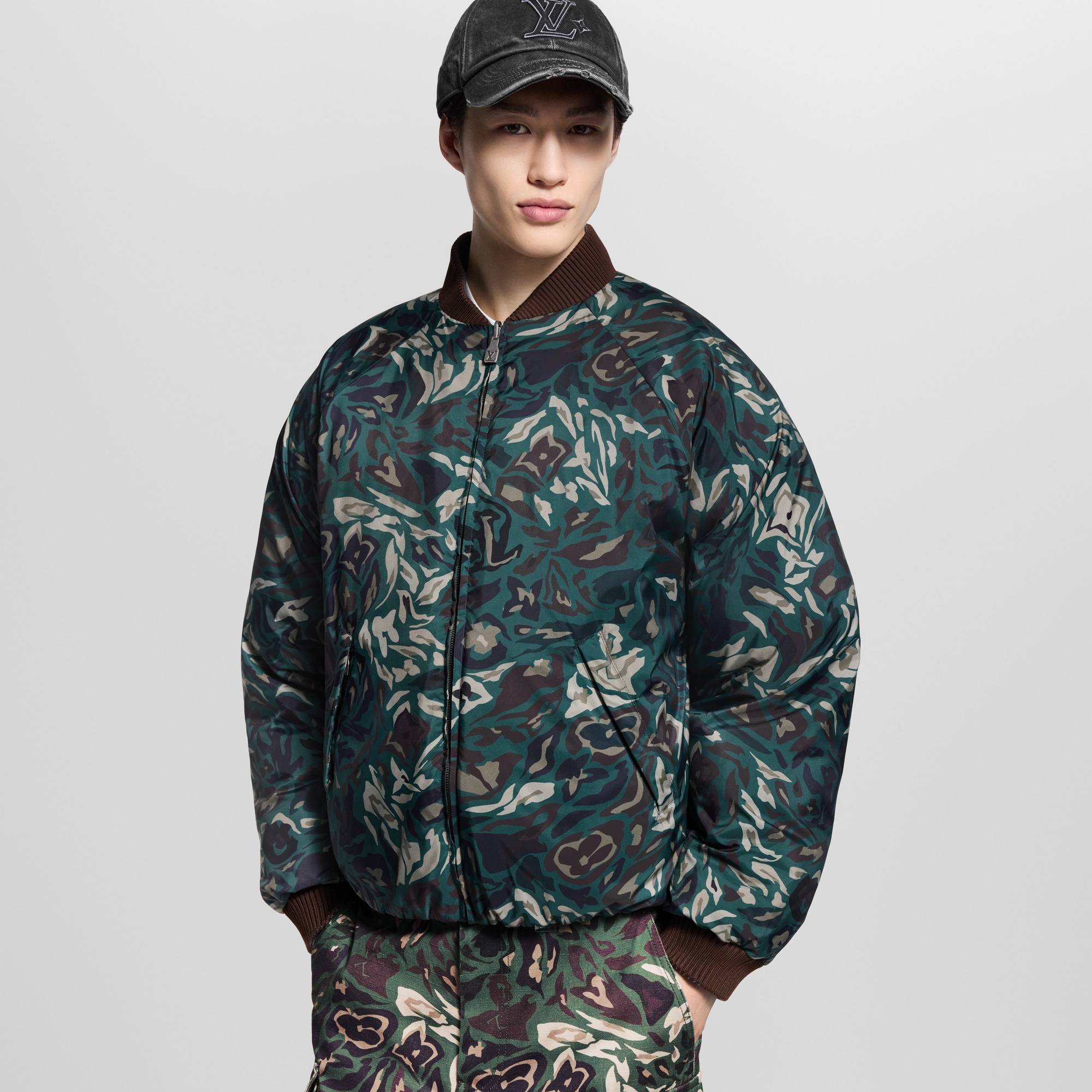 Reversible Puffer Jacket  in Men