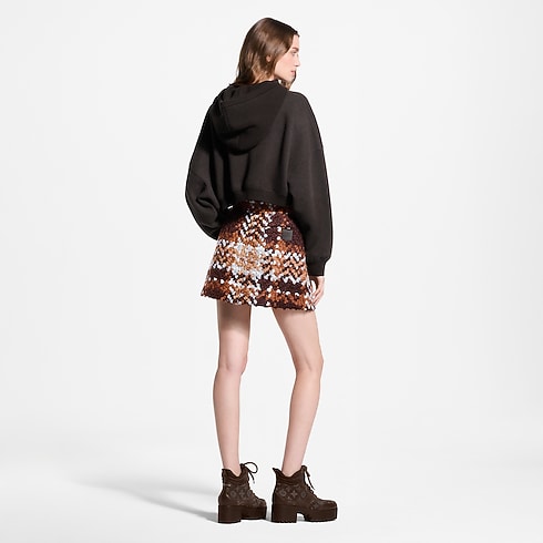 Ribbed Accent Hoodie in Women's Ready-to-Wear T-shirts and Sweatshirts collections by Louis Vuitton (Product zoom)