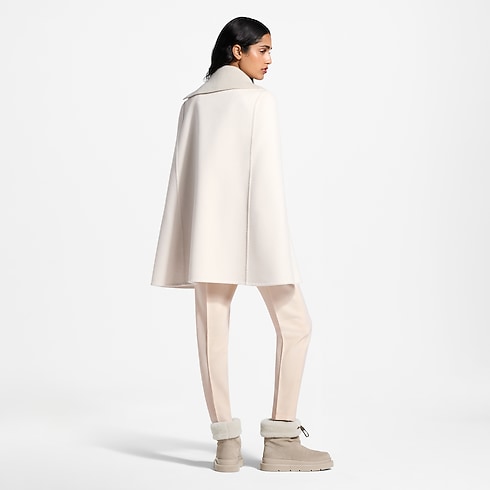 Ribbed Collar Double Face Cape in Women's Ready-to-Wear Coats and Jackets collections by Louis Vuitton (Product zoom)