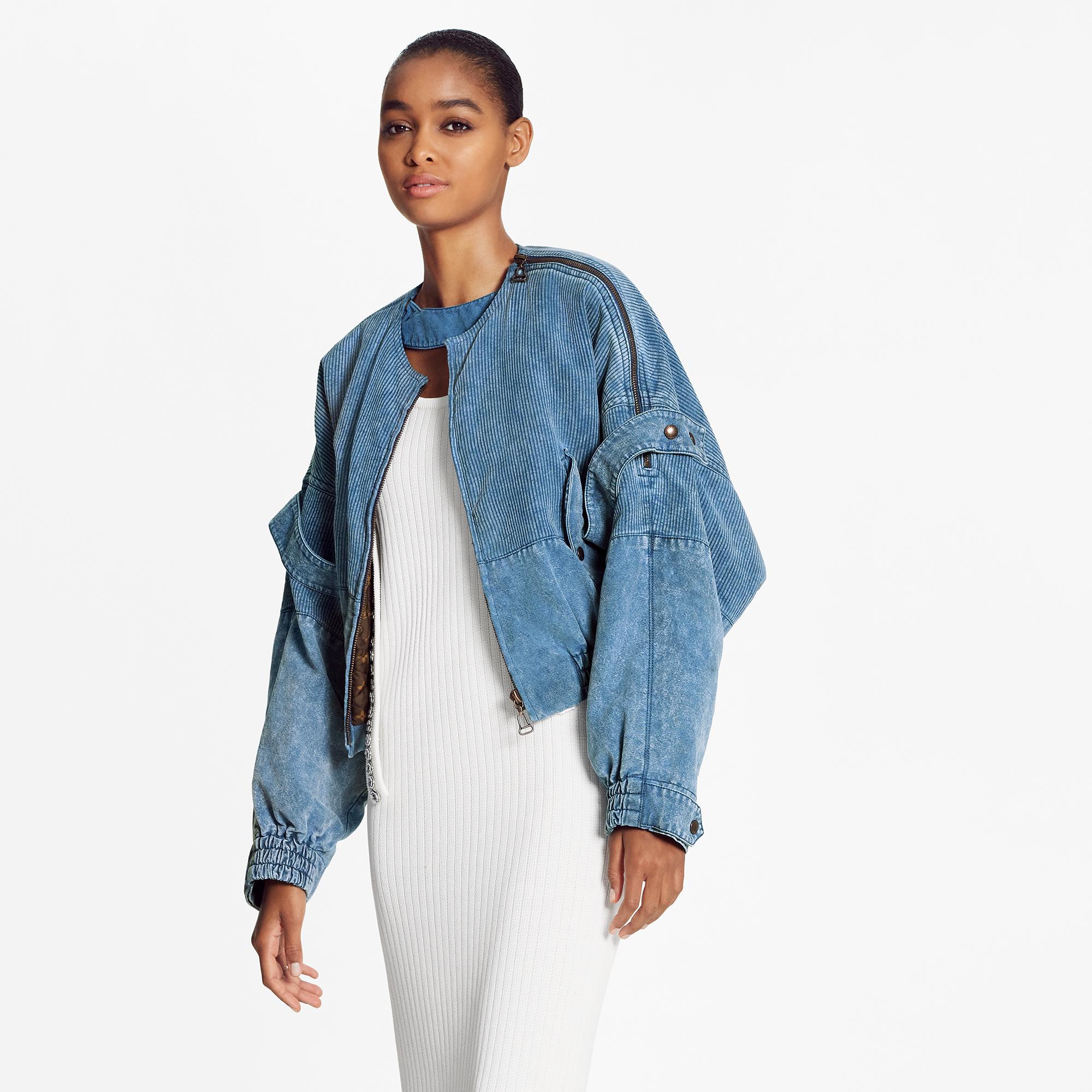 louis vuitton denim jacket womens 