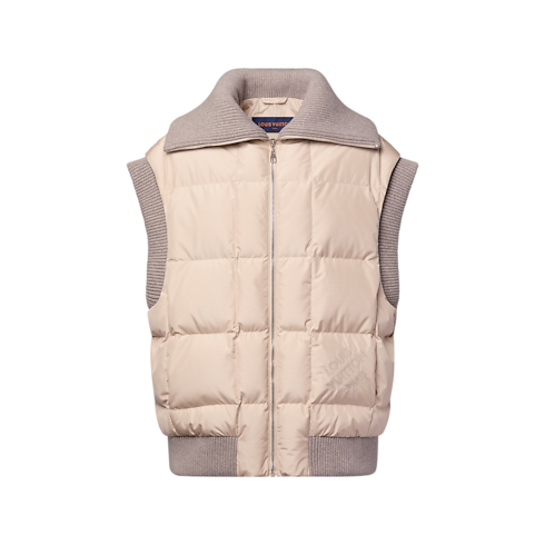 Ribbed Hem Quilted Gilet in Women's Ready-to-Wear Coats and Jackets collections by Louis Vuitton (Product zoom)