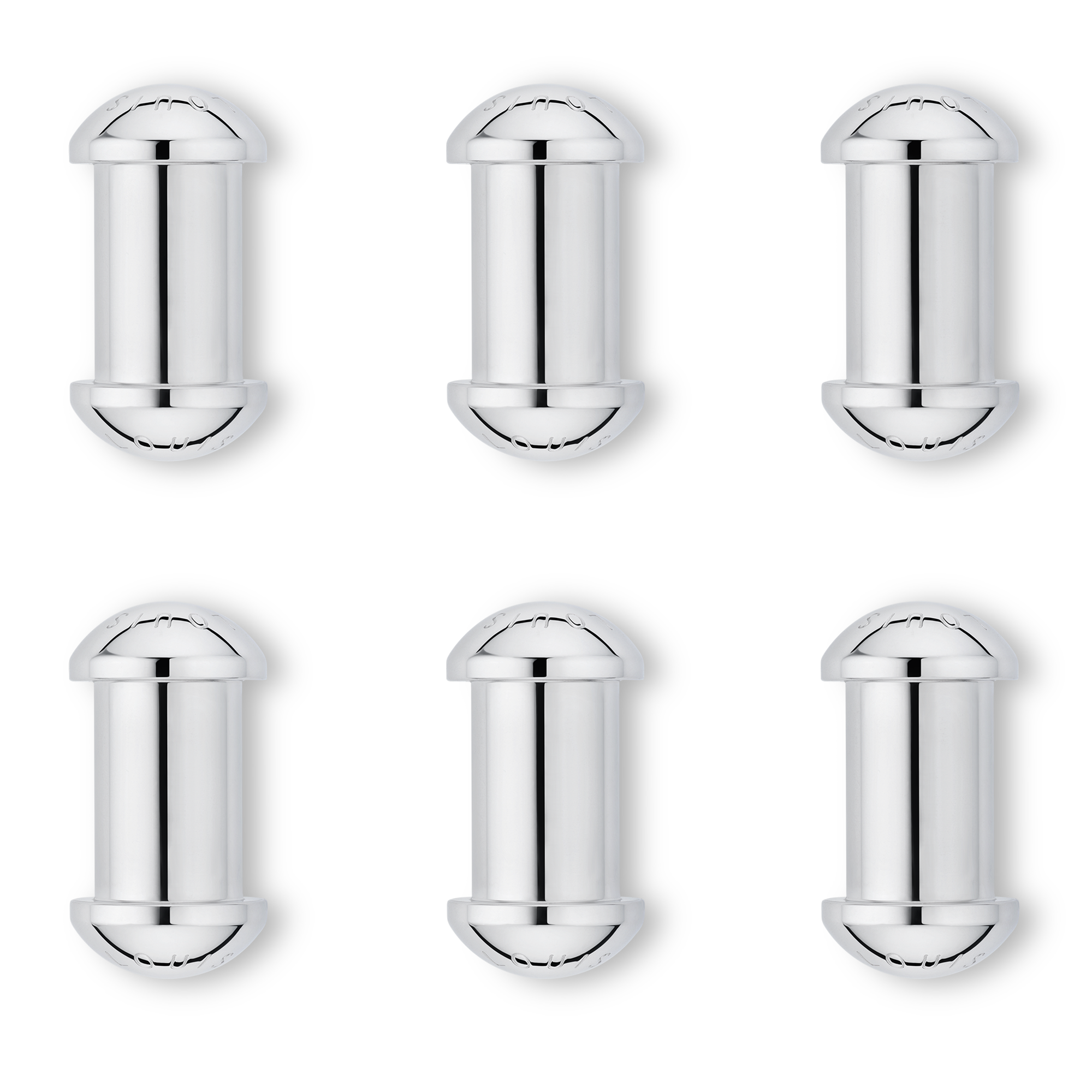 Rivet Set of 6 Knife Rest   in Trunks, Travel and Home