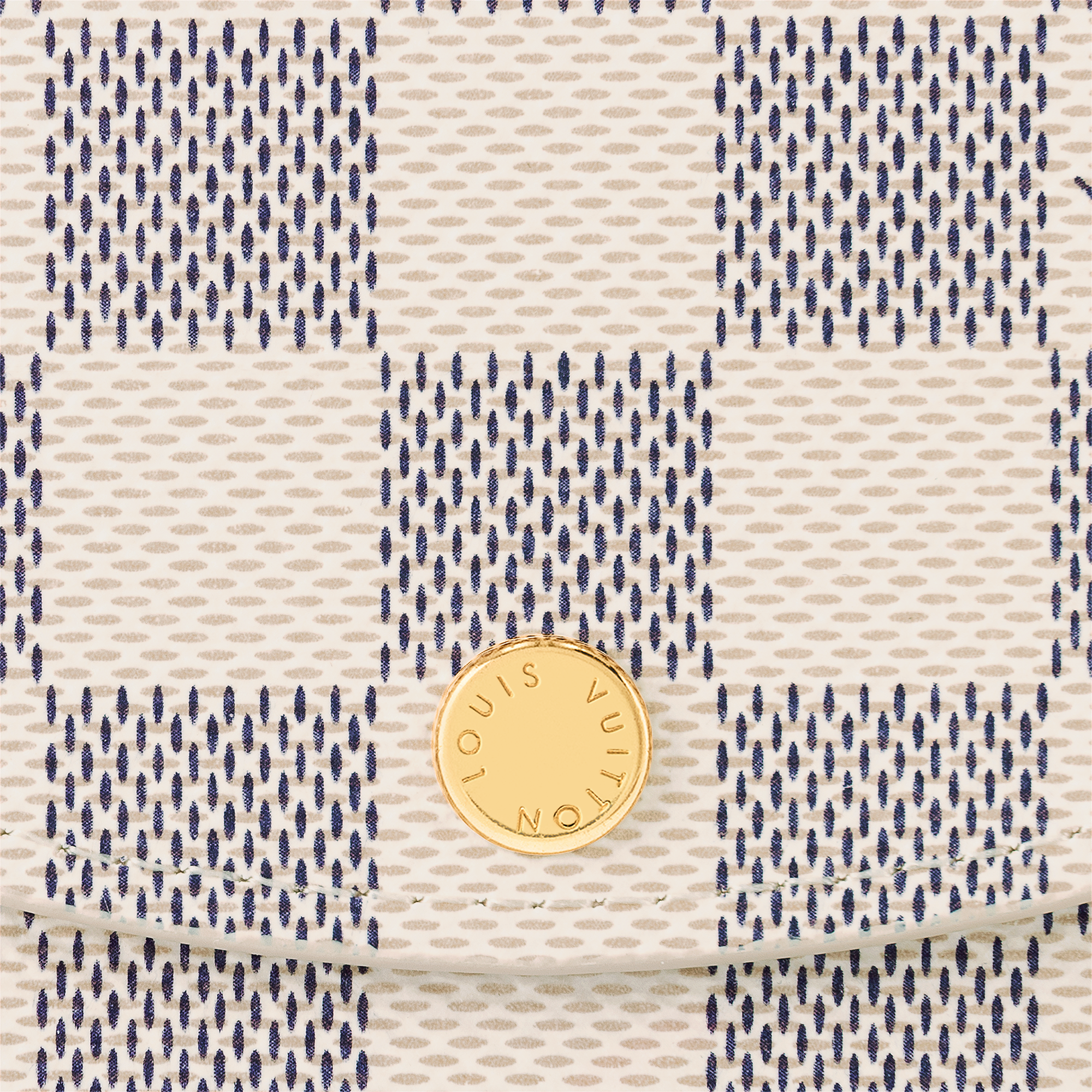 Rosalie Coin Purse Damier Azur Canvas in Women