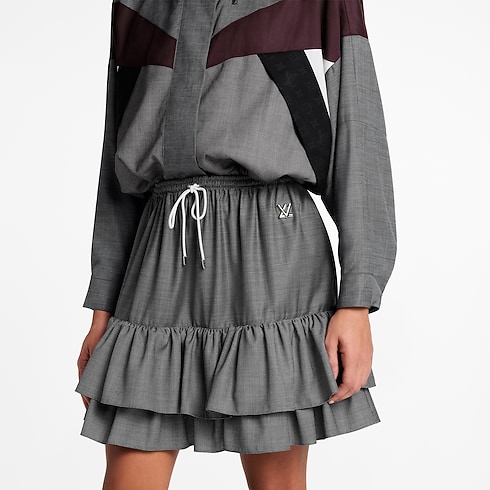 Ruffle Hem Skirt in Women's Ready to Wear Skirts and Shorts collections by Louis Vuitton (Product zoom)