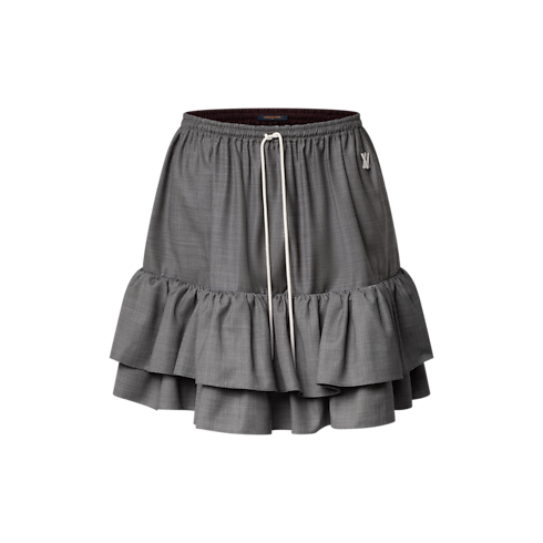 Ruffle Hem Skirt in Women's Ready to Wear Skirts and Shorts collections by Louis Vuitton (Product zoom)
