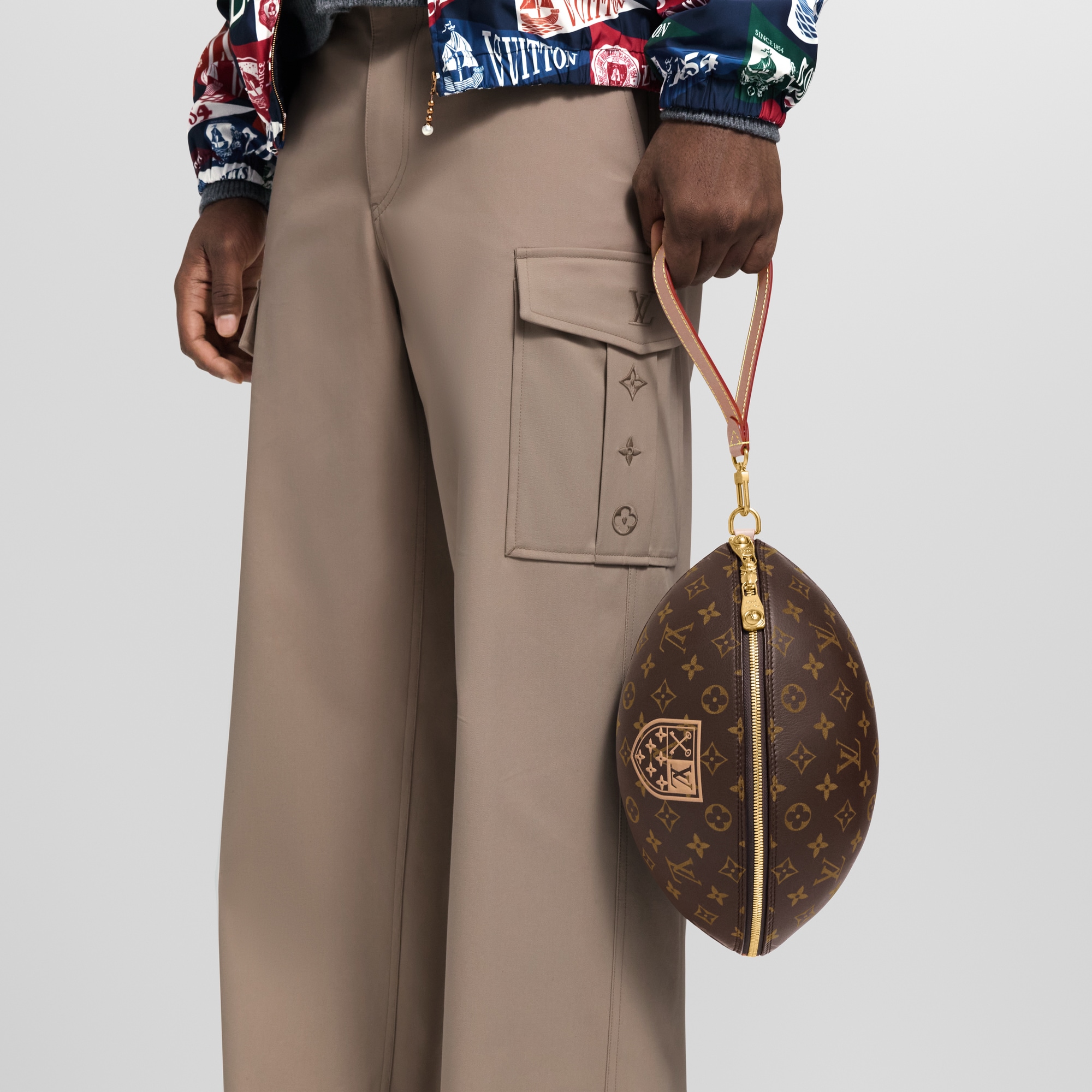 Rugby Clutch Autres Cuirs Monogram in Men