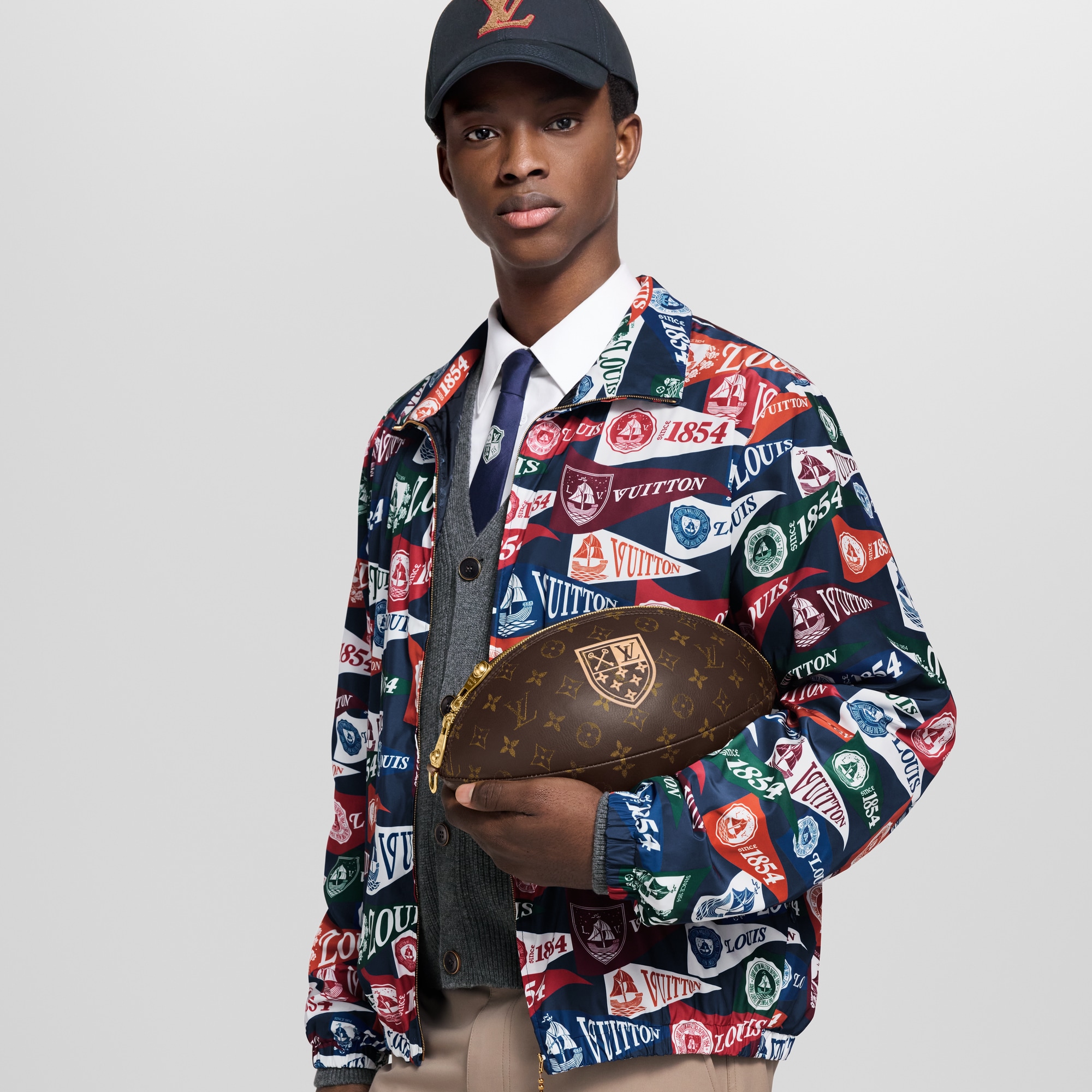 Rugby Clutch Autres Cuirs Monogram in Men