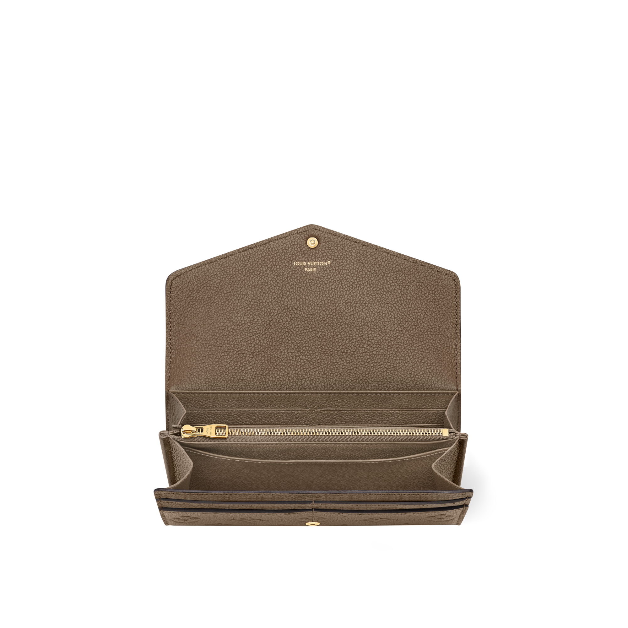 Sarah Wallet Monogram Empreinte Leather in Women