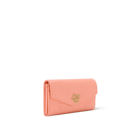 Sarah Wallet Monogram Empreinte Leather in Women's Wallets and Small Leather Goods Compact and Long Wallets collections by Louis Vuitton (Product zoom)