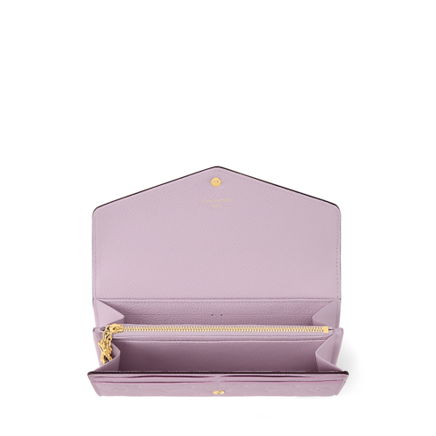 Sarah Wallet Monogram Empreinte Leather in Women's Wallets and Small Leather Goods Compact and Long Wallets collections by Louis Vuitton (Product zoom)