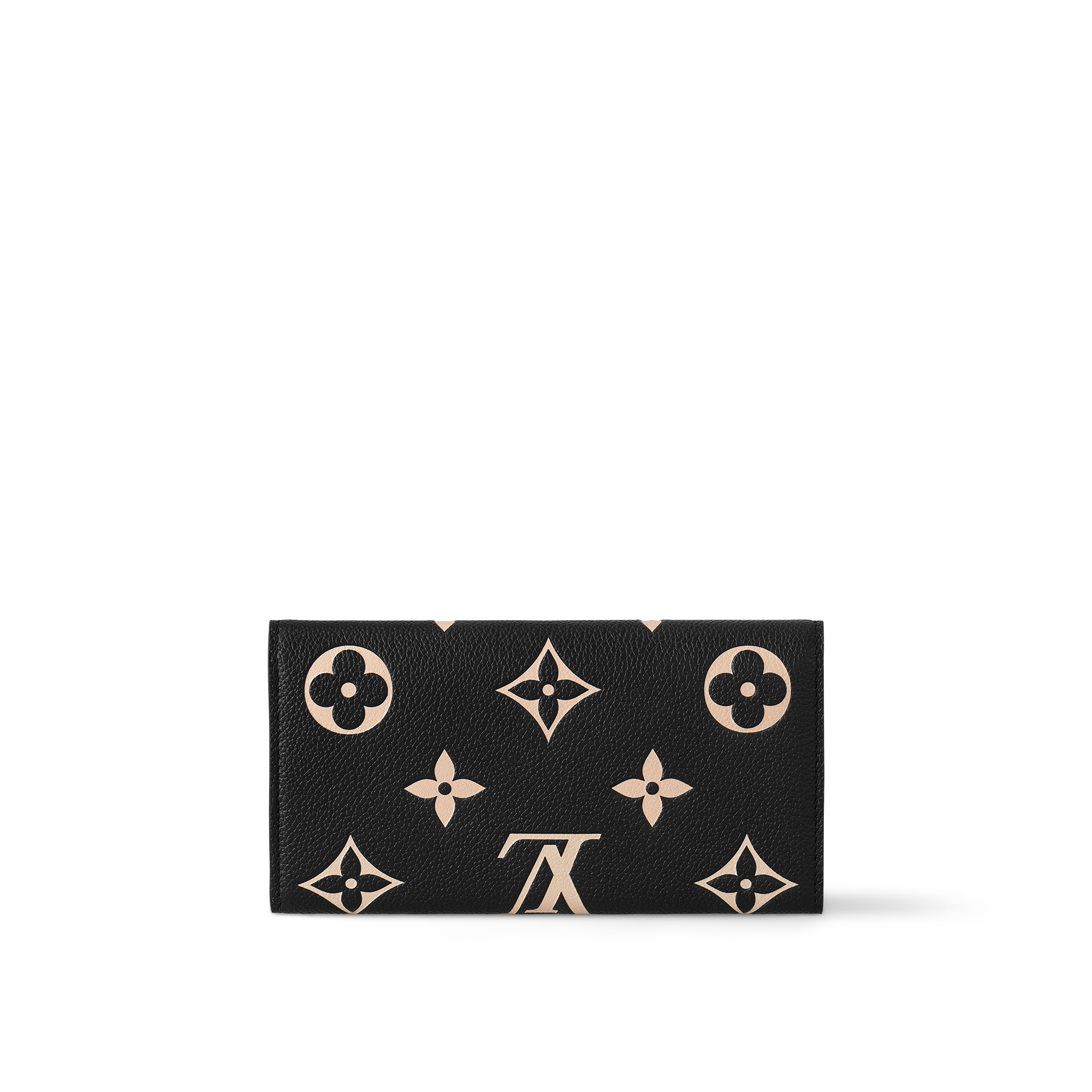Sarah Wallet Bicolor Monogram Empreinte Leather in Women