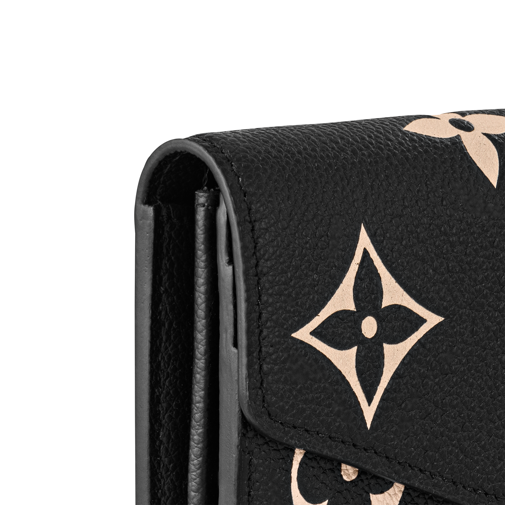 Sarah Wallet Bicolor Monogram Empreinte Leather in Women