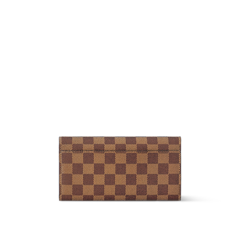 Sarah Wallet Damier Ebene Canvas in Women's Wallets and Small Leather Goods All Wallets and Small Leather Goods collections by Louis Vuitton (Product zoom)