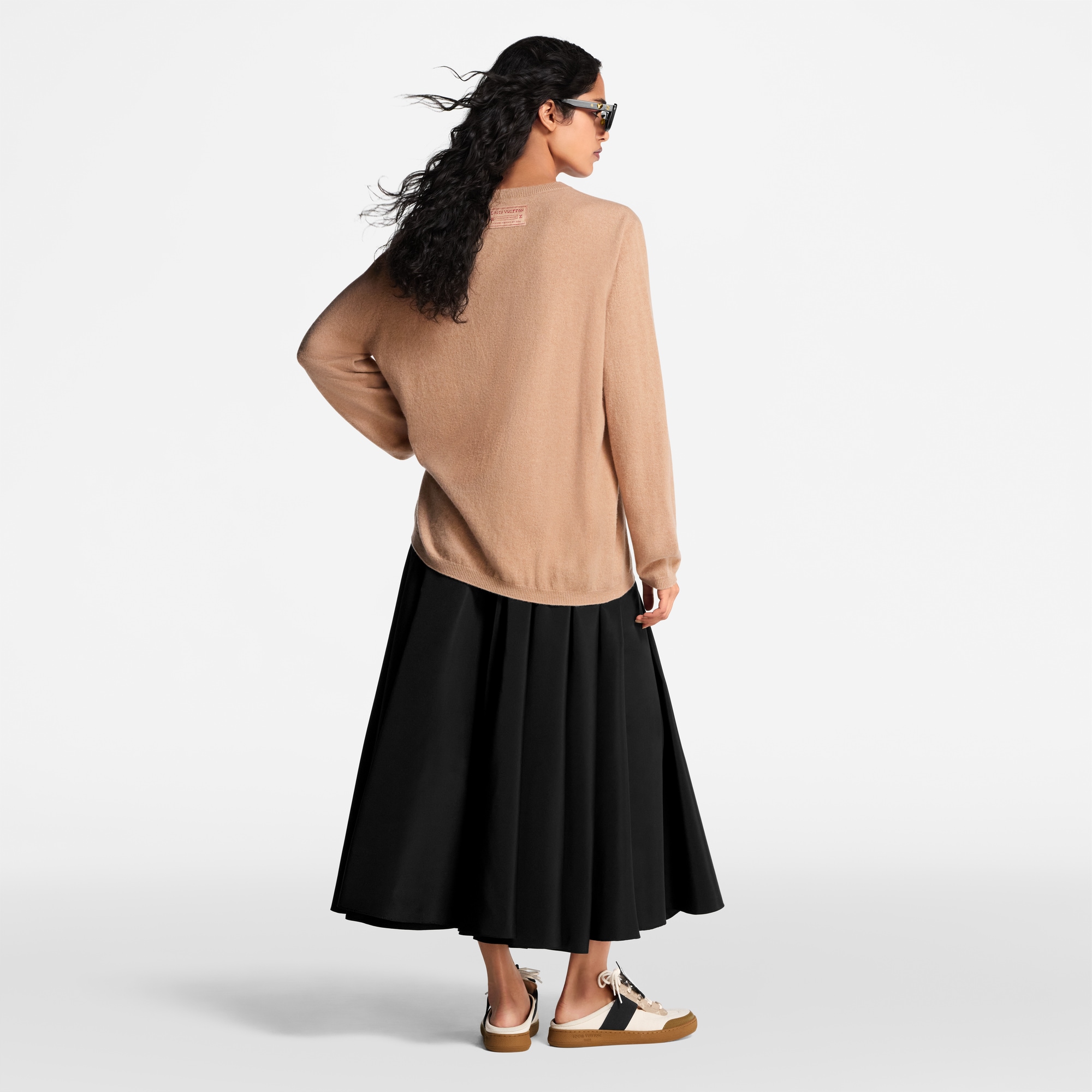 Seamless Cashmere Pullover  in Women