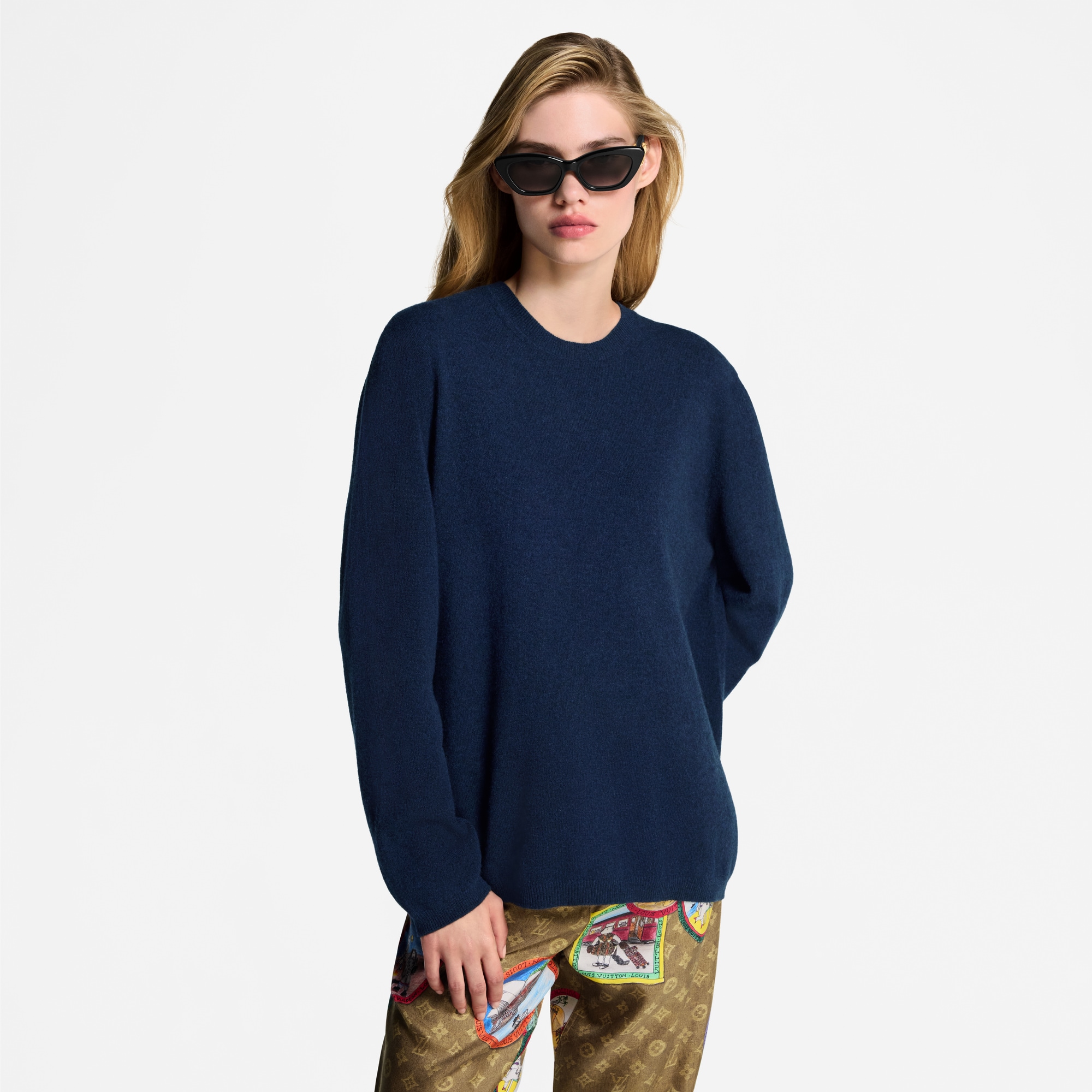 Seamless Cashmere Pullover  in Women