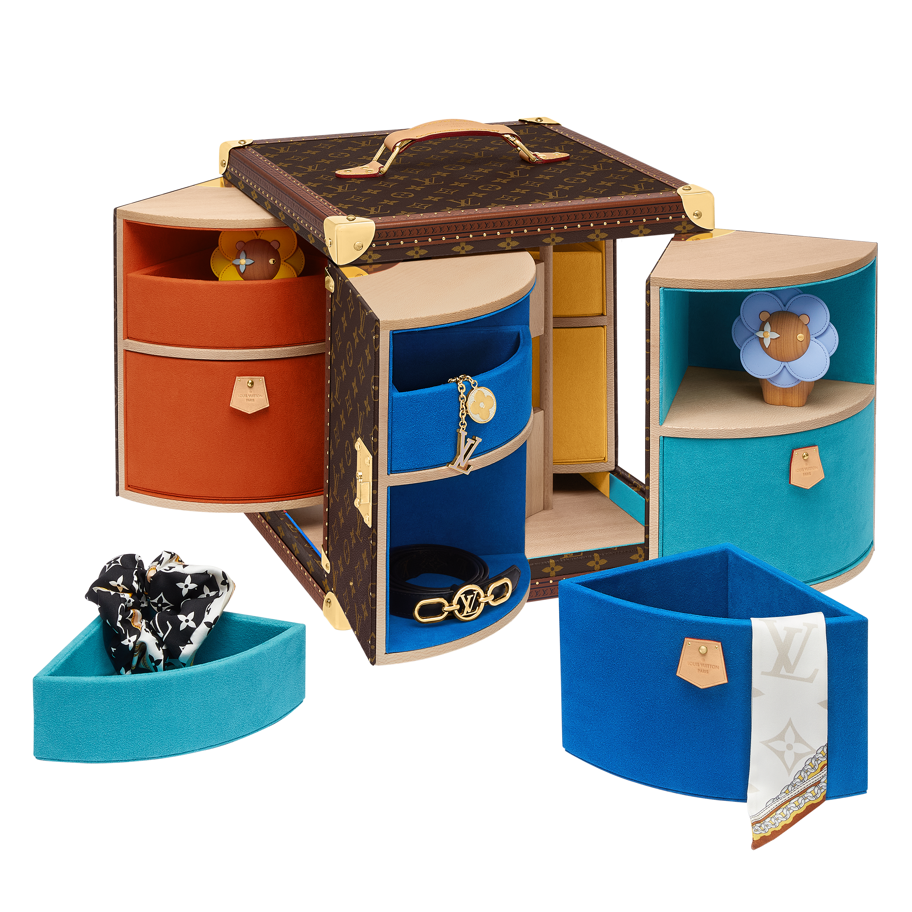 Secret Box Monogram Canvas in Trunks, Travel and Home