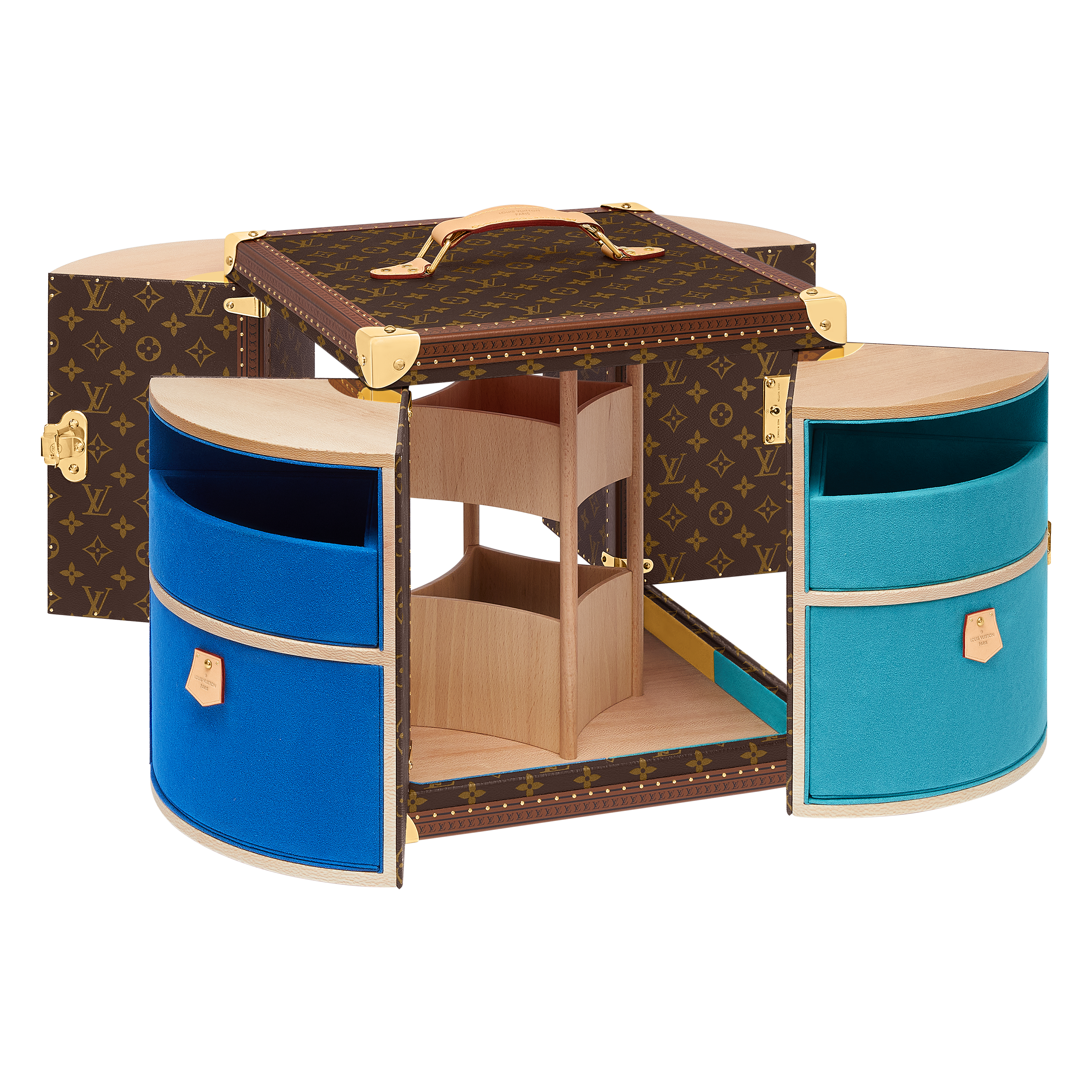 Secret Box Monogram Canvas in Trunks, Travel and Home