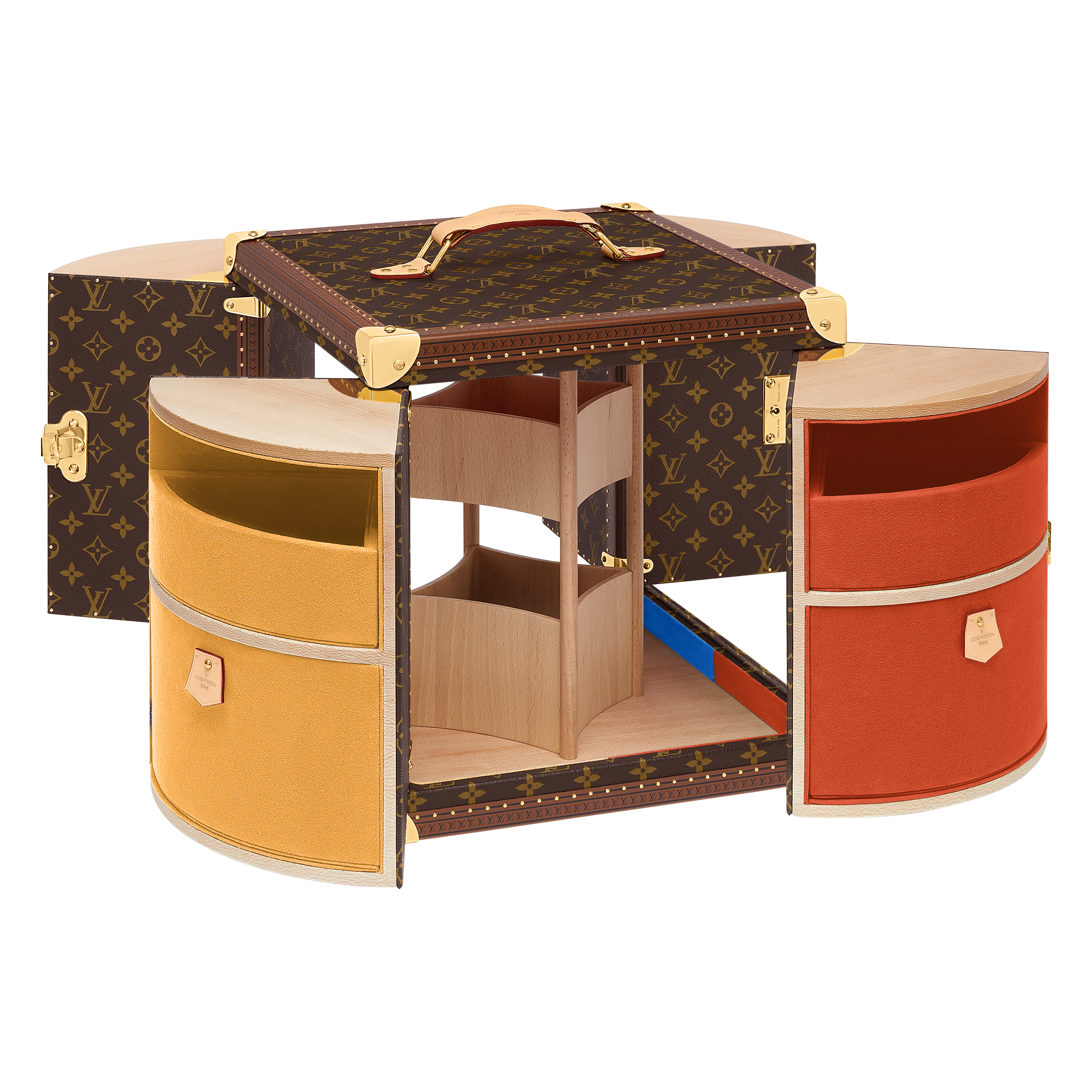 Secret Box Monogram Canvas in Trunks, Travel and Home